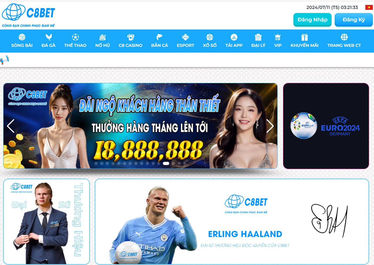 Trang chủ nhà cái C8bet Casino